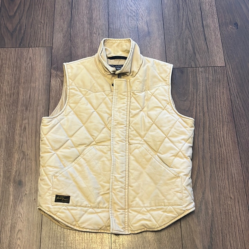 Vintage Ralph Lauren sport riding vest made in Hong Kong medium